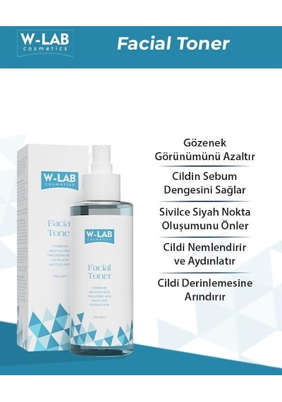 W-Lab Cosmetics Facial Toner 150 ML