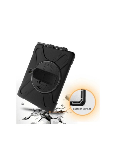Samsung Uyumlu Galaxy Tab Active Pro T547 Kılıf Defender Askılı Zırhlı