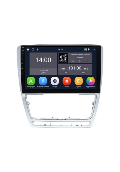 Skoda Octavia Android Multimedya Sistemi 2008-2012 Crv-4481xd