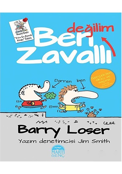 Barry Loser Serisi-Ben Zavallı Deği- Martı Yayınları