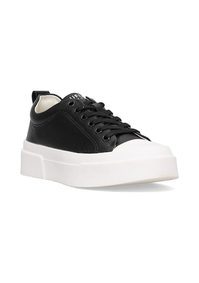 Lufian 122230055 Mia Kadın Hakiki Deri Klasik Sneaker Siyah Siyah