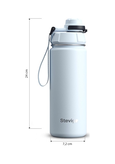 Stevig 1 Hand Leak-proof Sızdırmaz Çelik Termos 500 Ml Ice Melt St-223 Çok Renkli