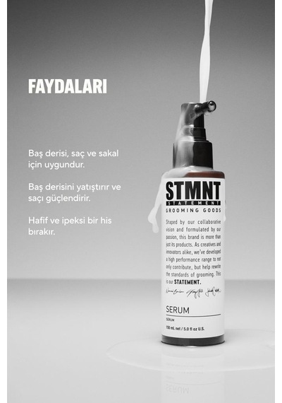 Stmnt Saç Ve Sakal Bakım Serumu 150ml