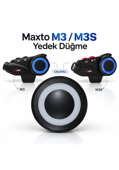 Maxto M3 / M3s Uyumlu Interkom Yedek Ana Kontrol Düğmesi
