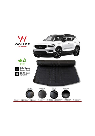 Volvo Xc40 Bagaj Havuzu 2017 Sonrası 3d Ultraflex Esnek