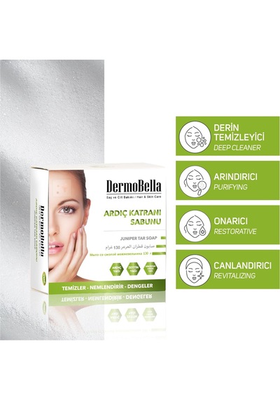 Dermo Bella Ardıç Katranı Sabunu 130 G
