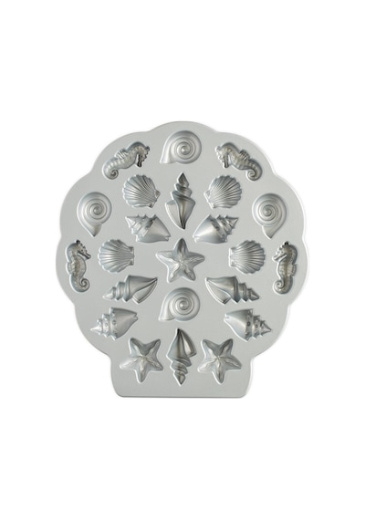 Nordicware Mini Deniz Kabukları Kek Kalıbı - Platin