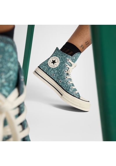 Converse Chuck 70 Glitter Unisex Mavi Sneaker-a10097c Converse Chuck 70 Glitter Unisex Mavi Sneaker-a10097c