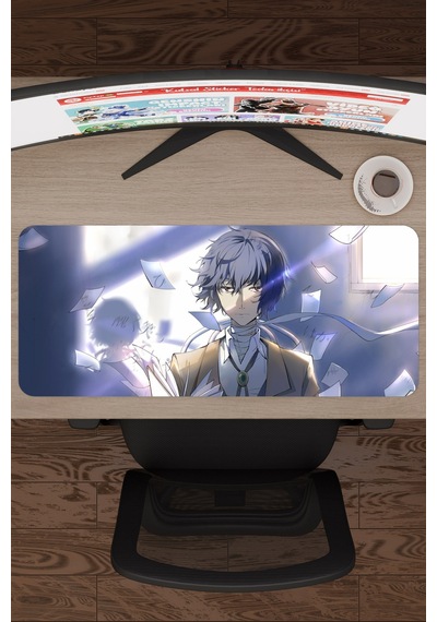 Bungou Stray Dogs Anime V2 - 70x30 Xl Gaming Kauçuk Kaymaz Taban Mouse Pad Fare Altlığı