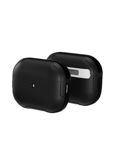 Apple, Uyumlu AirPods Pro 2 2.nesil Mo-a8 Armor Kılıf - Siyah