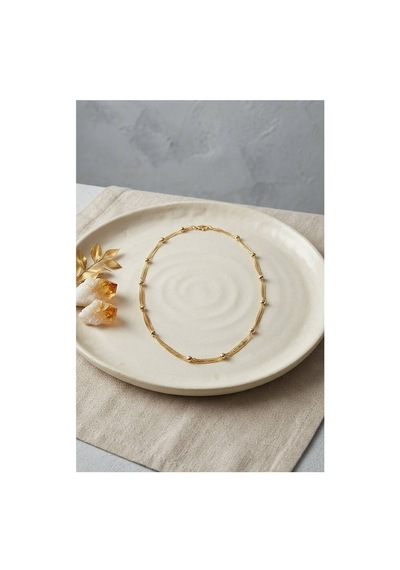 Cm Top Zincirli Gold Renk 50 Cm Kadın Kolye Tj-bko11216 Evimdeyokyok