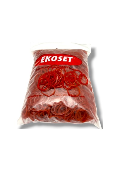 Küçük Kırmızı Paket Lastiği 40mm 25 Kg