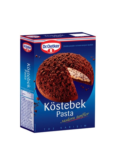 Dr. Oetker Köstebek Pasta 450g - Kakaolu Kek, Muz Aromalı Krema Ve Çikolata Parç 3'li Ekonomik Tarı