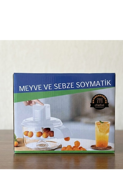 Chefist Aşrrjlı Meyve Ve Sebze Soymatik Çok Renkli