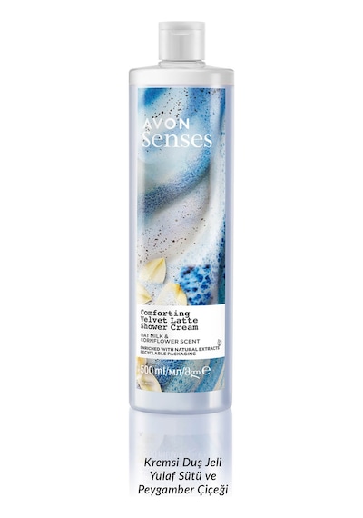 Avon Senses Yulaf Sütü & Peygamber Çiçeği Duş Kremi 500 ML
