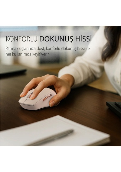 Iwm-244rp 2.4ghz Kablosuz Optik Mouse Ergonomik Tasarım, Sessiz