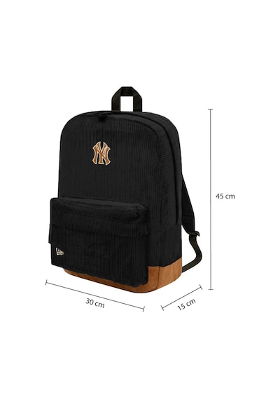 New Era Siyah Kadife Sırt Çantası Cord 60503797