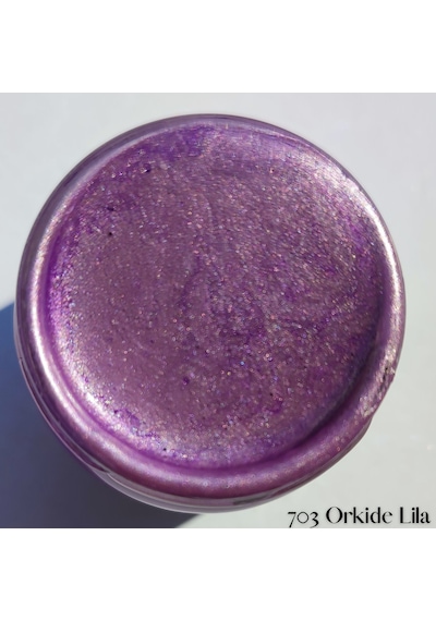 Su Bazlı Sıvı Varaklar 40ml - 703 Orkide Lila Ahşap, Taş Tozu, Hobi, Dıy