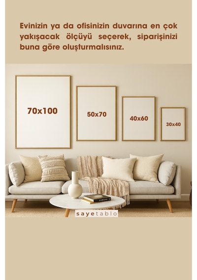 Goldborne - Gerçek Cama Baskı Siyah Alüminyum Metal Çerçeveli 2'li Set Modern Tablo