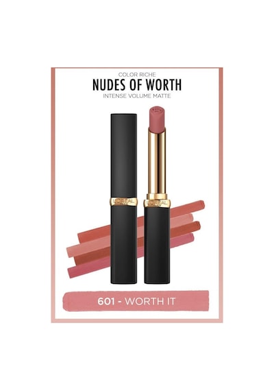 L'Oreal Paris Color Riche Intense Volume Matte Ruj 601 Worth It