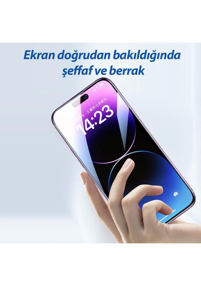 Lito D+ Pro Toz Filtreli Privacy Apple Uyumlu iPhone 16 Pro Ekran Koruyucu