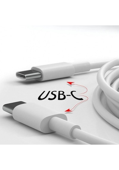 Apple 15/15 Pro Type-c To Type-c Hasır Örgü Hızlı Şarj Kablosu 1m 5324