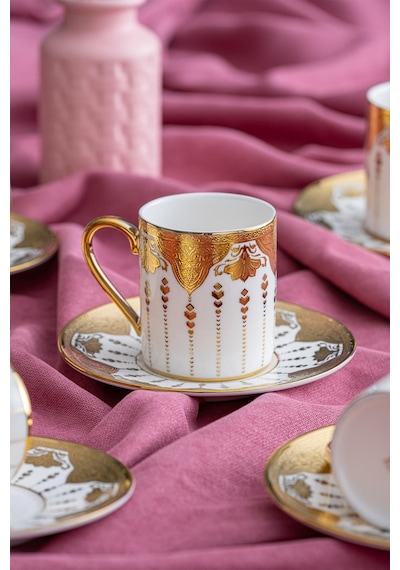 Acar Allura 6 Kişilik Kahve Fincanı Takımı - 90 Ml