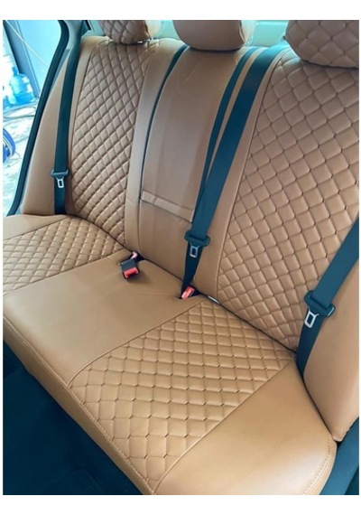 Mercedes-Benz C180 Araca Özel Deri Oto Koltuk Kılıfı (488429866)