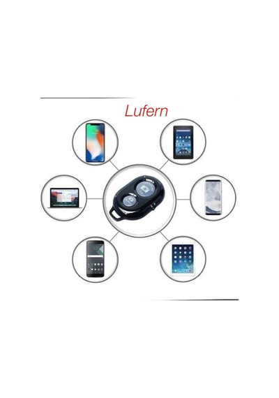 Pratik Bluetooth Selfie Kumandası Uzaktan Grup Fotoğrafı Seyahat Kablosuz İos Android 10 Mt Mesafe