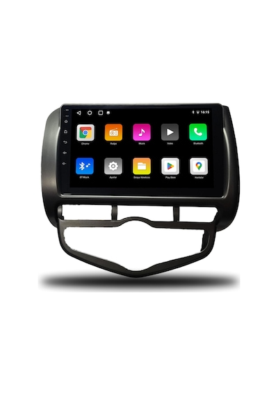Redhat Honda Jazz Android Carplay Multimedya 2002-2008 Dijital Klima 6gb Ram + 128gb Hafıza + 8 Çekirdek