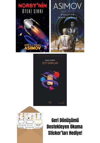 Norby Nin Öteki Sırrı + Robotlar Ve İmparatorluk Robot Serisi 4. Kitap + İşte Tanrılar