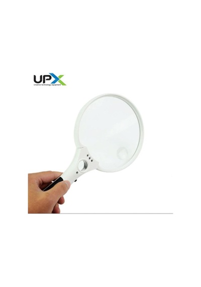 Upx 605b Led Işıklı El Tipi Büyüteç 3x 4,5x 25x Diopter