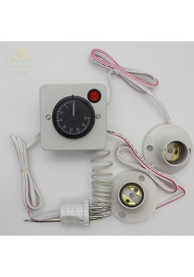 Termostat Kontrollü Düğmeli Yanan 1 Lamba Çıkışlı 1 Sabit Duyu