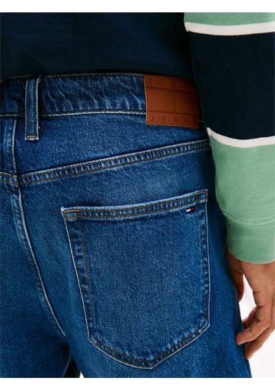 Tommy Hilfiger Isaac Rlxd Tprd Bı0152 Co Erkek Mavi Jean - Dm0dm20191