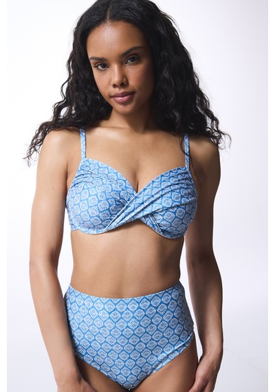Penti Mavi Twist Balenli Bikini Üstü Çok Renkli