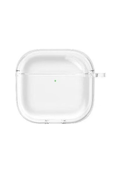 Apple Uyumlu AirPods  4 Kılıf Şeffaf Kristal Silikon Zore Airbag 14 Kılıf Şeffaf
