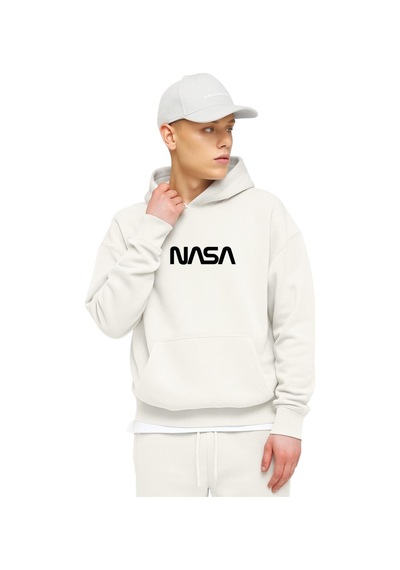 Benroma 3 İplik Penye Nasa Baskılı Sweatshırt Çok Renkli