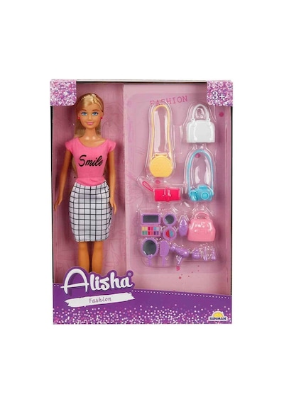 3392 Alisha Fashion Aksesuar Set 29 Cm -sunman - Zmff-891263 1 Adet