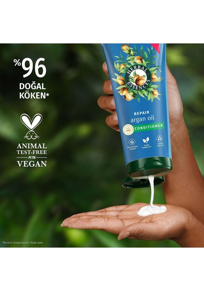 Lexroo Onarıcı Argan Yağı Saç Bakım Kremi 250ml Kıvırcık / Dalgalı