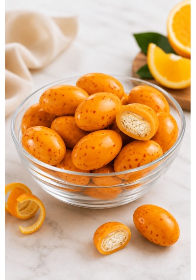 Portakallı Bisküvi Draje 500 G