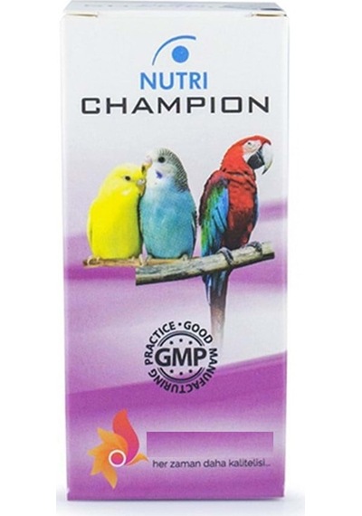 Papağan Stres Önleyici - Nutri Champion - Mydr-768695 50 ML