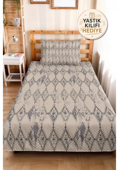 Geometrik Gri Genç Odası Tek Kişilik Pike Takımı - Bohem Bej 160x220 Cm Kapitone Yazlık Yatak Örtüsü Mahmur Dalgakıran Akışı Geometrik Gri Genç Odası Tek Kişilik Pike Takımı - Bohem Bej 160x220 Cm Kapitone Yazlık Yatak Örtüsü Mahmur Dalgakıran Akışı