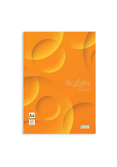 Etika A4 Çizgili Defter 120 Sayfa Tel Dikişli Okul Defteri 60 Yaprak Çok Renkli