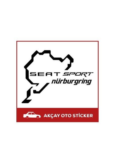 Seat Sport Nürburgring Sticker Seat Sticker Seat Araç Sticker
