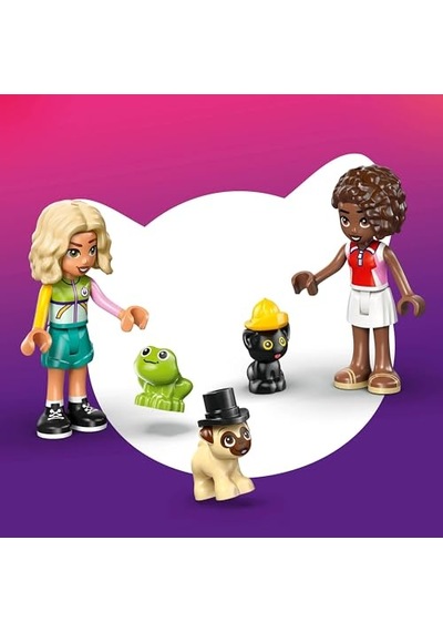 Friends Evcil Hayvan Aksesuar Kamyoneti 42678 6 Yaş Ve Üzeri Çocuklar İçin Nova Ve Aliya Mini Bebekleri İle Kedi