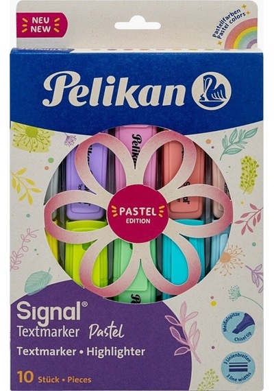Fosforlu Kalem Pastel Set 10 Lu Pl60078803fk10 Karışık