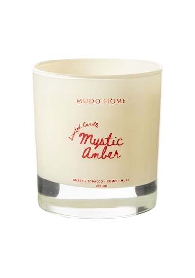 Mudo Home Mystıc Amber Mum 200gr Sarı