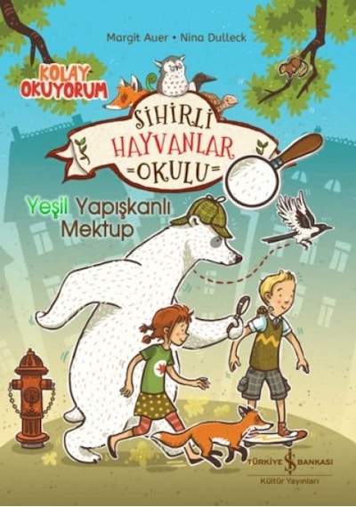 Sihirli Hayvanlar Okulu Yeşil Yapışkanlı Mektup Kolay Okuyorum - Ezjı-764805