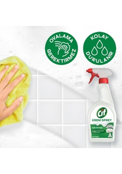 Amonyak İle Yağ Ve Kir Sökücü Yüzey Temizleyici 750 Ml Ferah Koku 100'lü Set