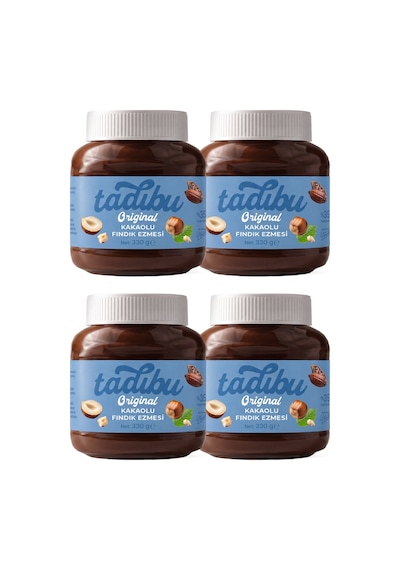 Abdurrahman Tatlıcı Tadıbu Kakaolu Fındık Ezmesi 4 x 330 G